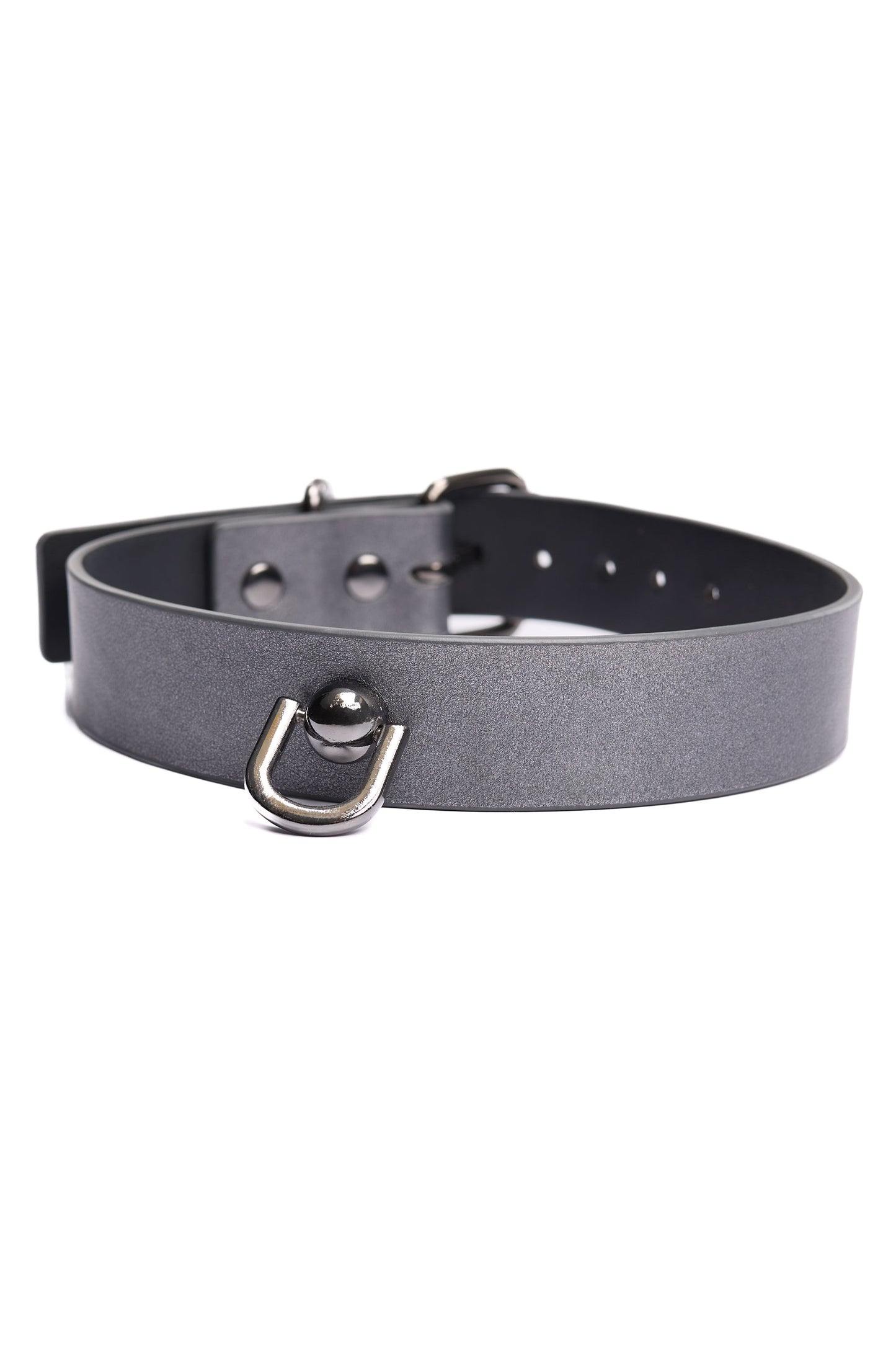 Collar & Leash Set In Grey - Coquette