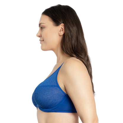 Enora Minimizer Bra In Sapphire - Parfait