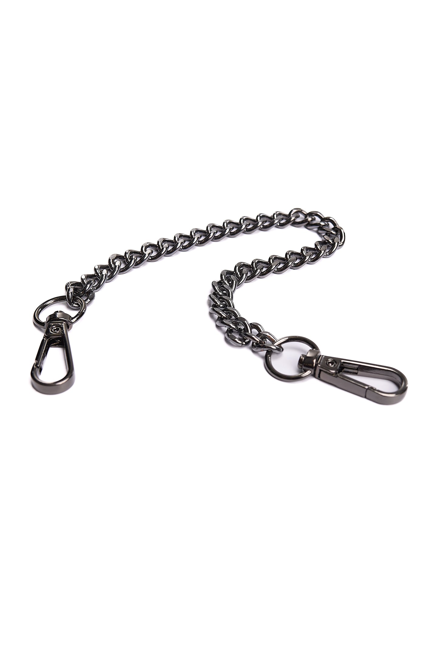 Chain-Link Cuffs In Grey - Coquette
