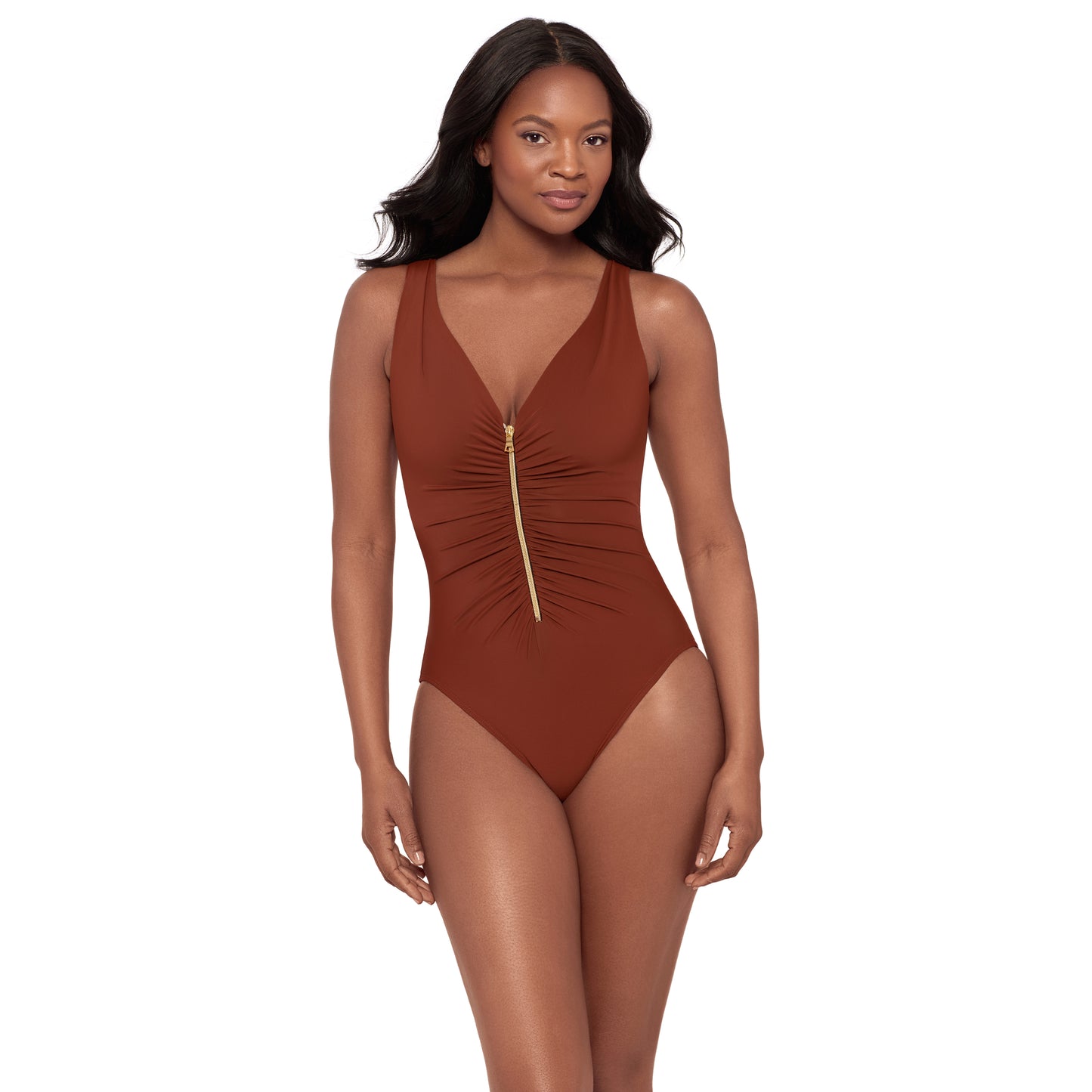 Razzle Dazzle Zipped One Piece - Miracle Suit