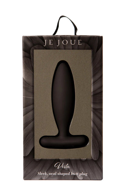 Vesta Vibrating Bullet Plug In Black - Je Joue