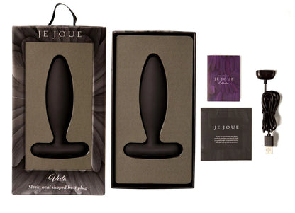 Vesta Vibrating Bullet Plug In Black - Je Joue