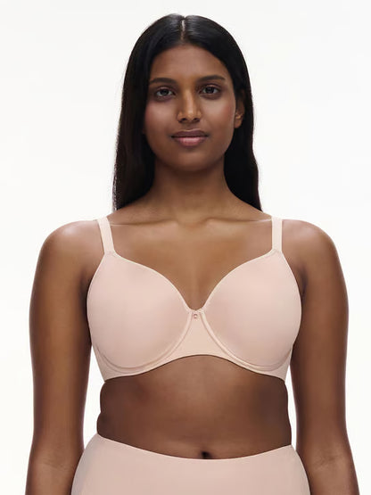 Comfort Chic Back Smoothing T-Shirt Bra in Rose - Chantelle