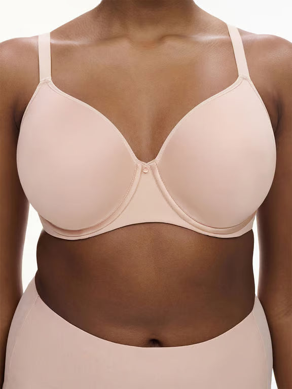 Comfort Chic Back Smoothing T-Shirt Bra in Rose - Chantelle