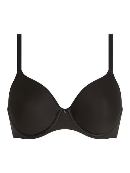 Comfort Chic Back Smoothing T-Shirt Bra in Black - Chantelle