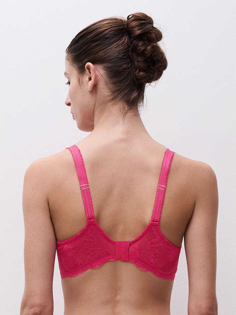 Muse Half Cup Bra In Lipstick - Chantelle