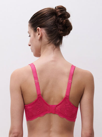Muse Half Cup Bra In Lipstick - Chantelle