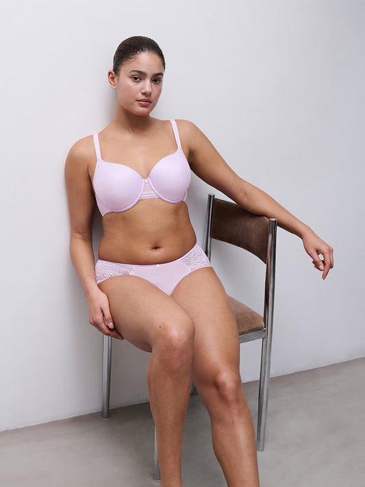 C Jolie Memory Foam Bra In Mauve - Chantelle