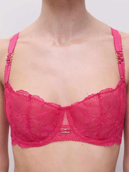 Muse Half Cup Bra In Lipstick - Chantelle