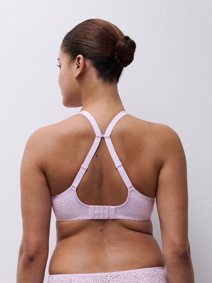 C Jolie Memory Foam Bra In Mauve - Chantelle