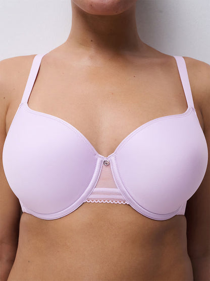 C Jolie Memory Foam Bra In Mauve - Chantelle