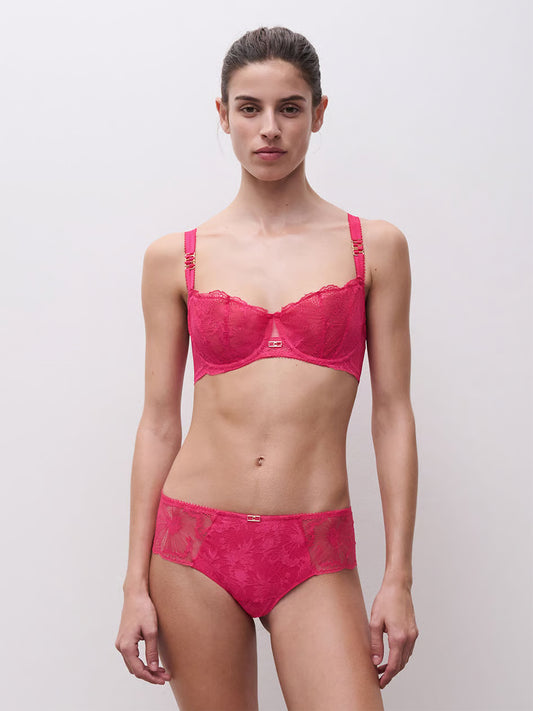 Muse Half Cup Bra In Lipstick - Chantelle