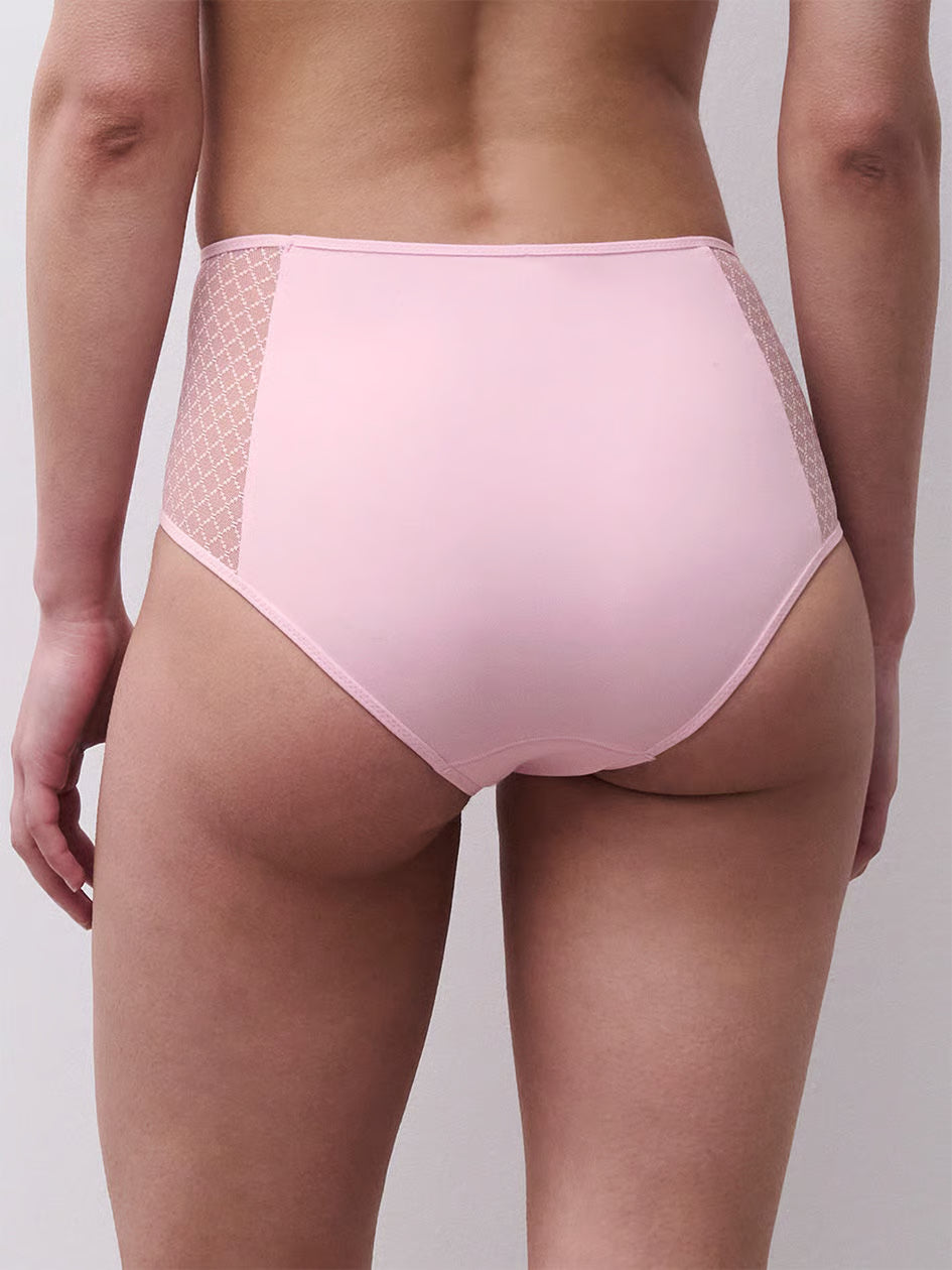Norah Chic High Waist Full Brief In Candy Pink - Chantelle