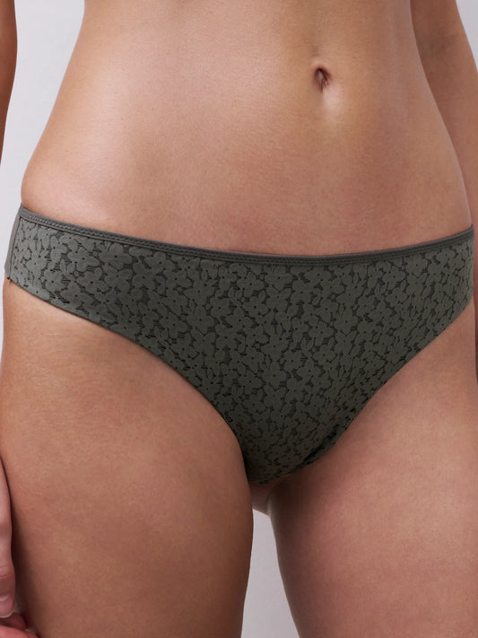 Norah Thong In Vert Argile - Chantelle