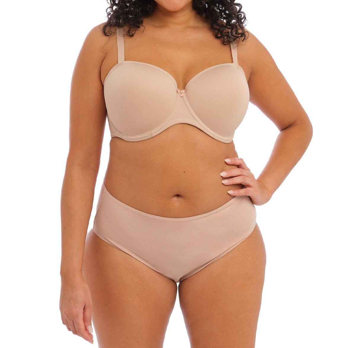 Elomi Smoothing Underwire Moulded Underwire Bra in Clove (CVE) - Busted Bra  Shop