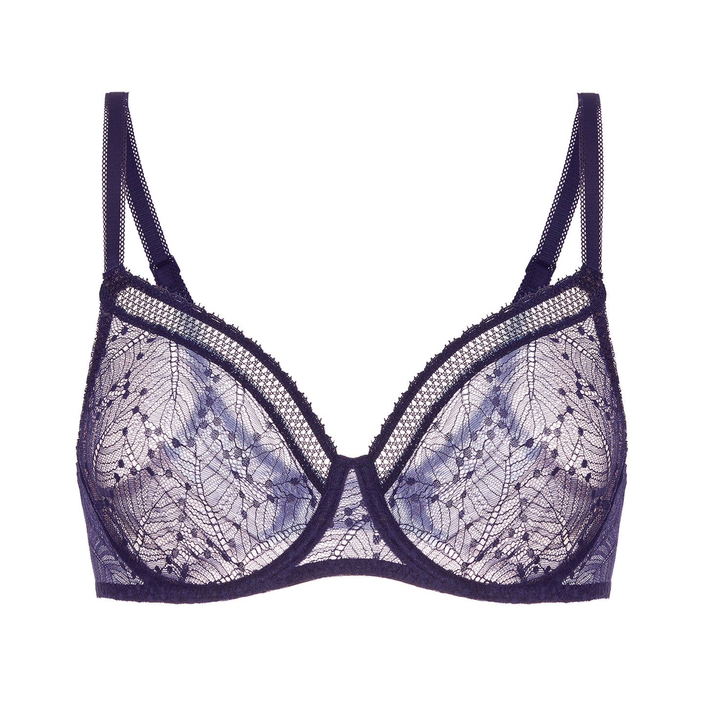 Underwire Embroidered Full Cup Bra Comet Italy