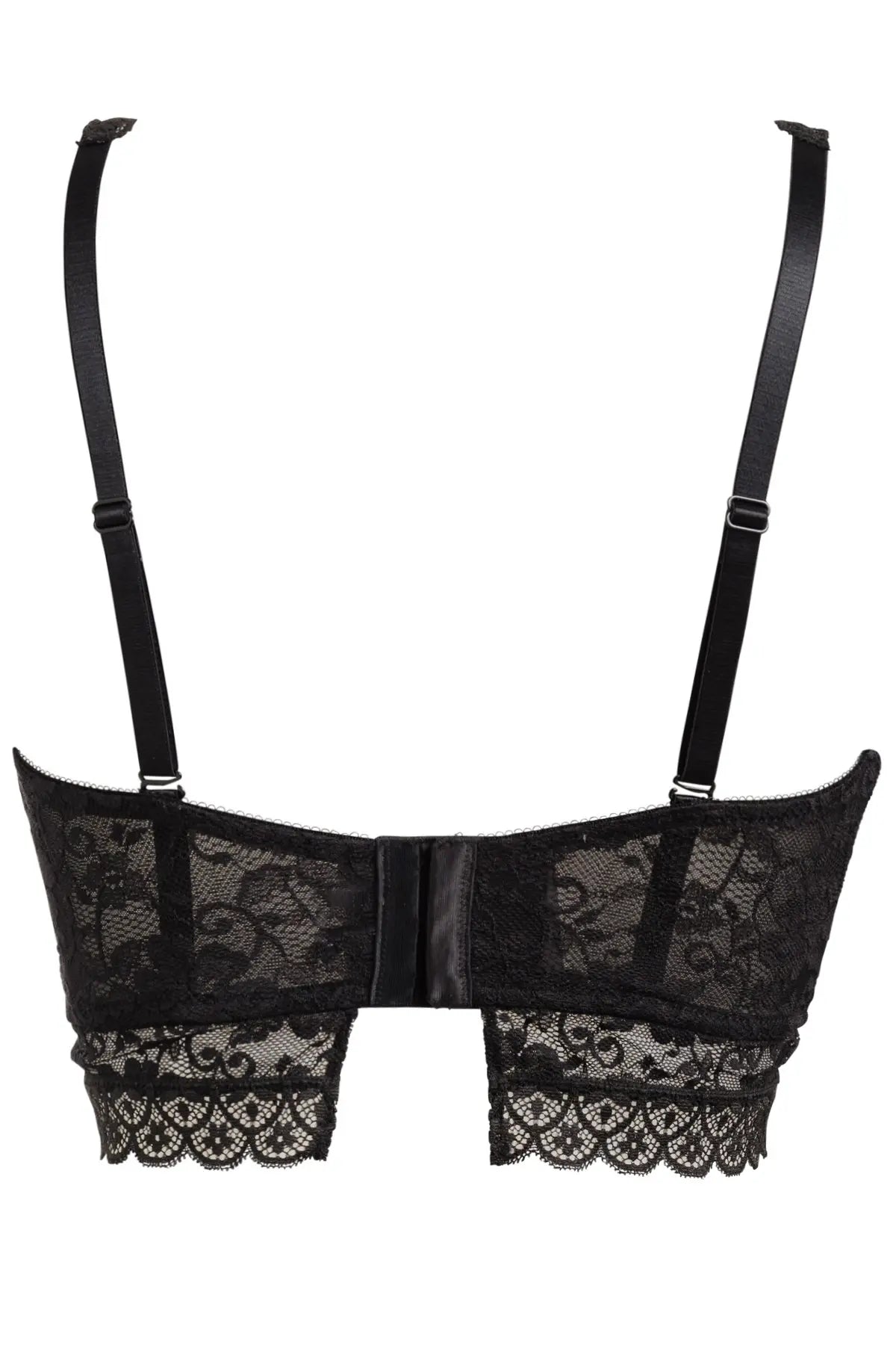 Definitions Push Up Strapless Bra In Black - Pour Moi