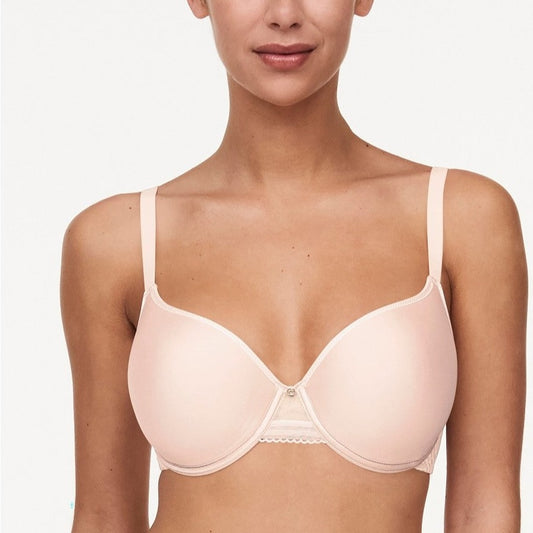 Buy Chantelle Modern Inversion Custom-fit Plunge Bra - Nude Blush At 51%  Off