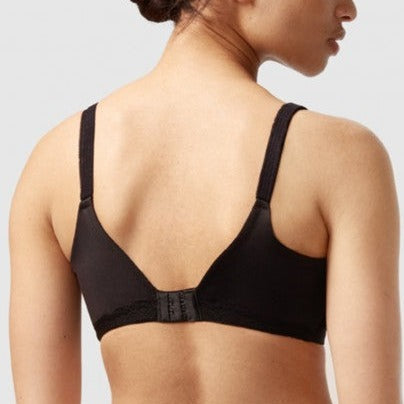 C Comfort Wirefree T-Shirt Bra In Black - Chantelle