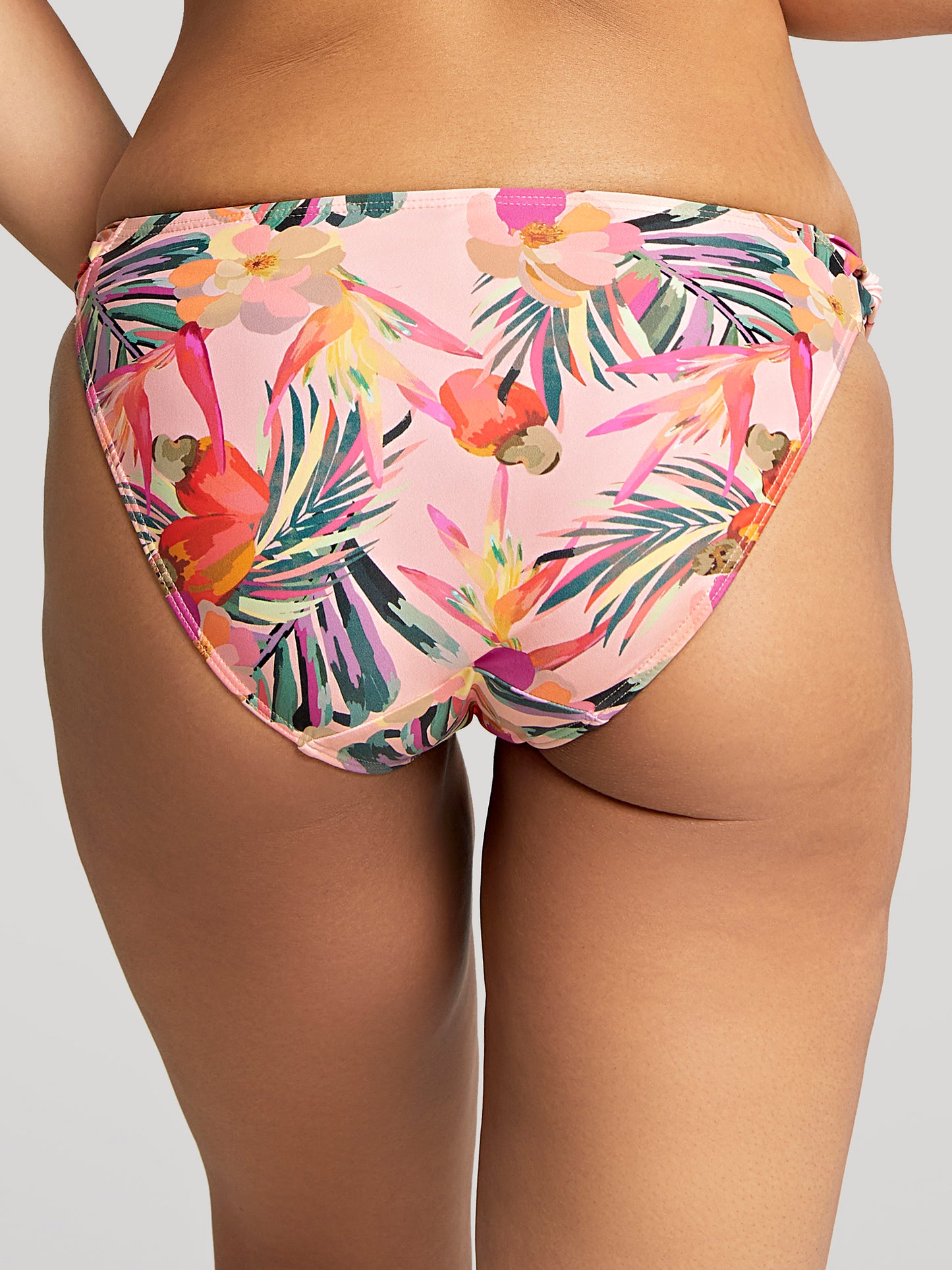 Paradise Classic Bikini Brief In Pink Tropical - Panache