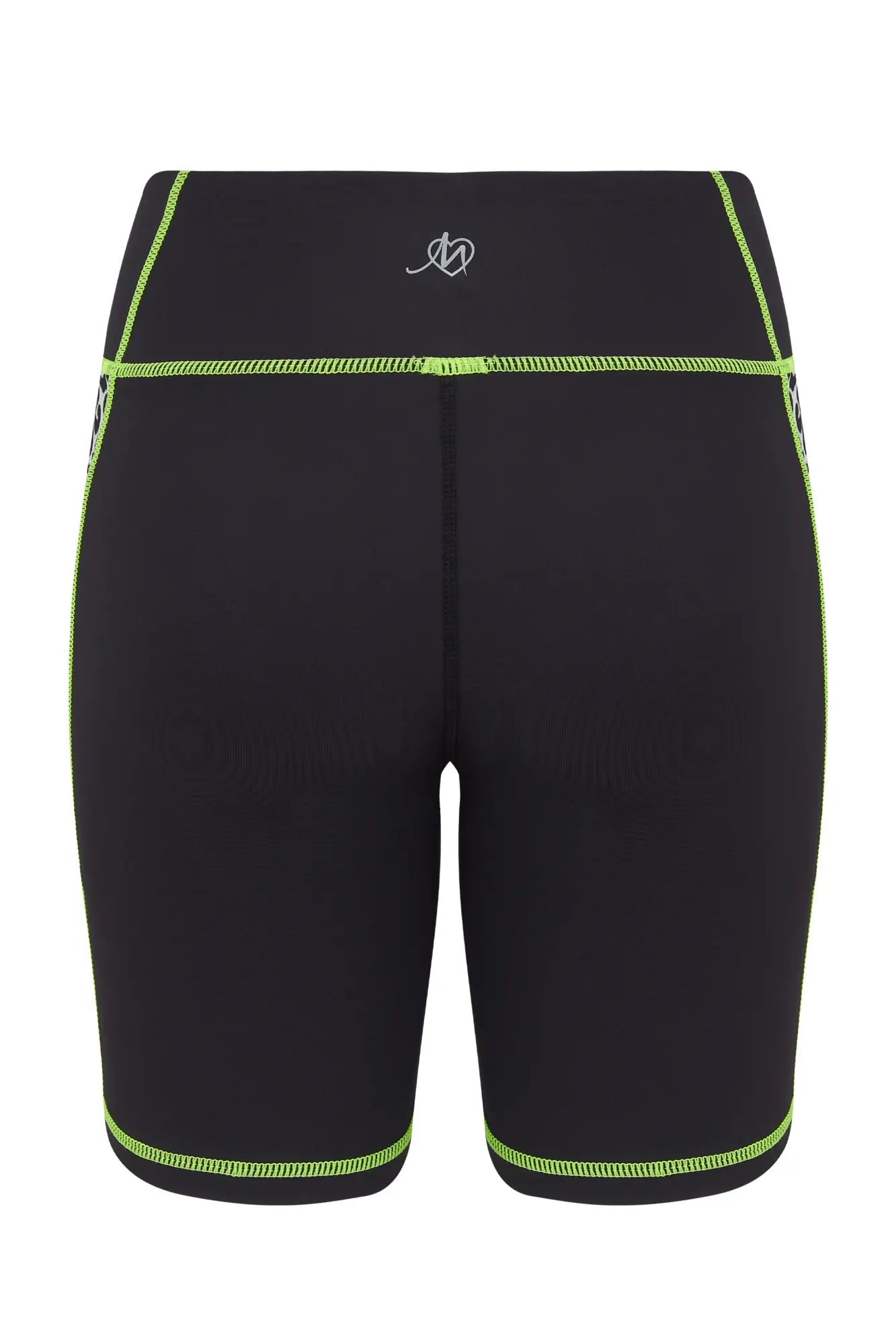 Energy Side Pocket Cycling Shorts In Leopard & Lime - Pour Moi