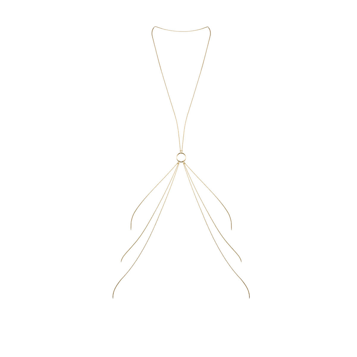 Bijoux Indiscrets Magnifique Collection Body Chain In Gold