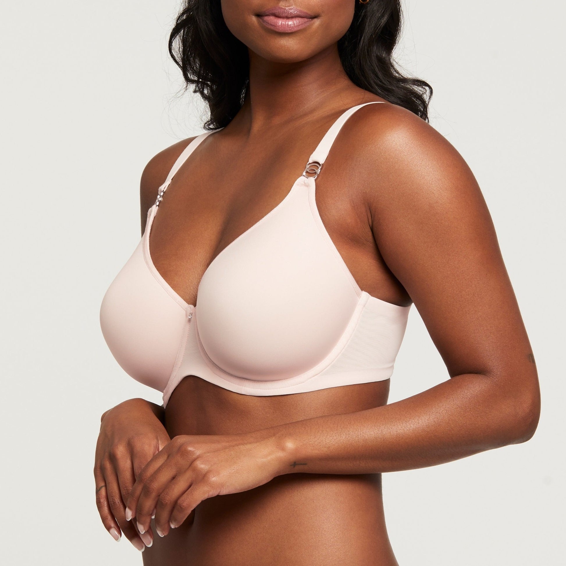 NWT Lively The Spacer T-Shirt Bra in Toasted Almond - Size 34DDD