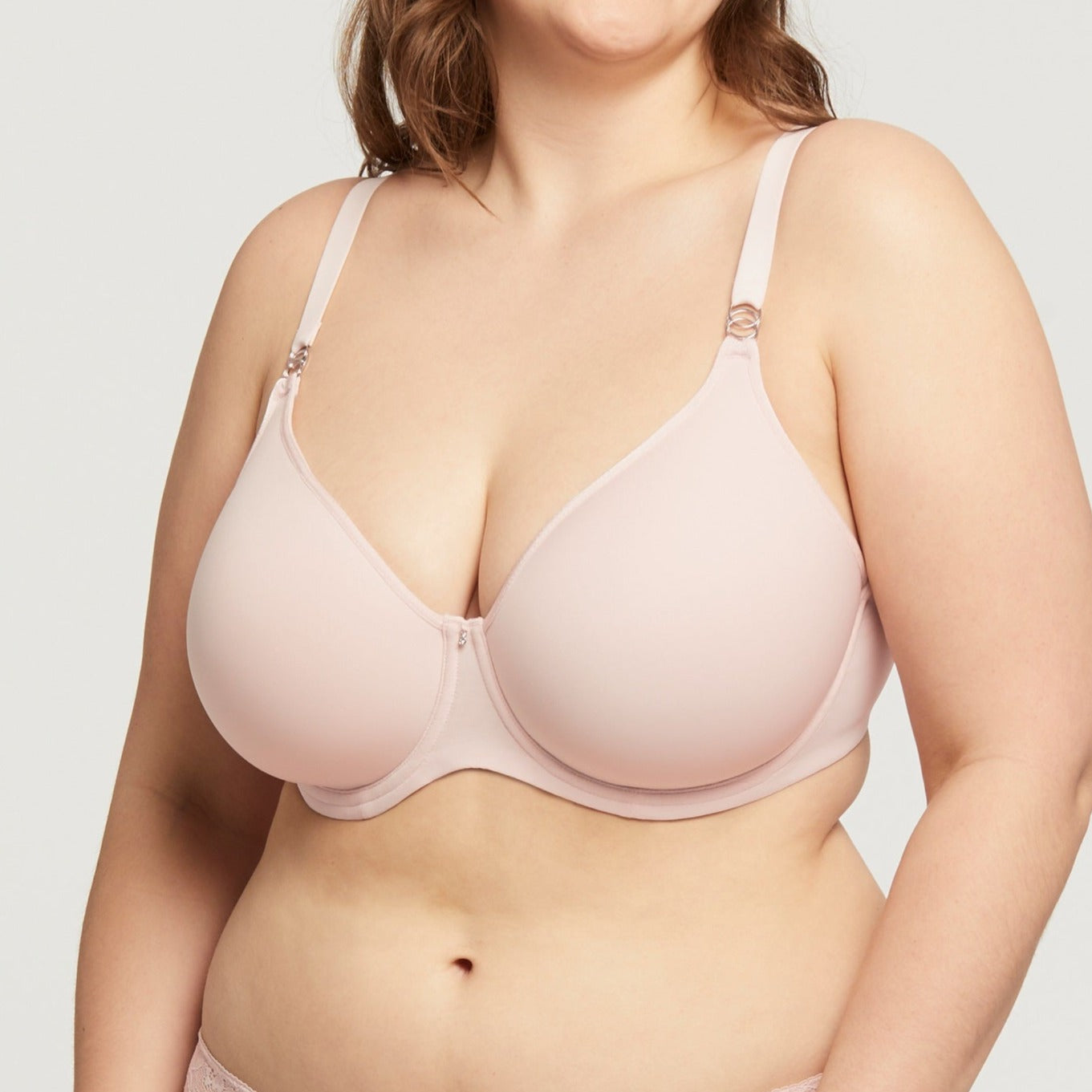 NWT Lively The Spacer T-Shirt Bra in Toasted Almond - Size 34DDD