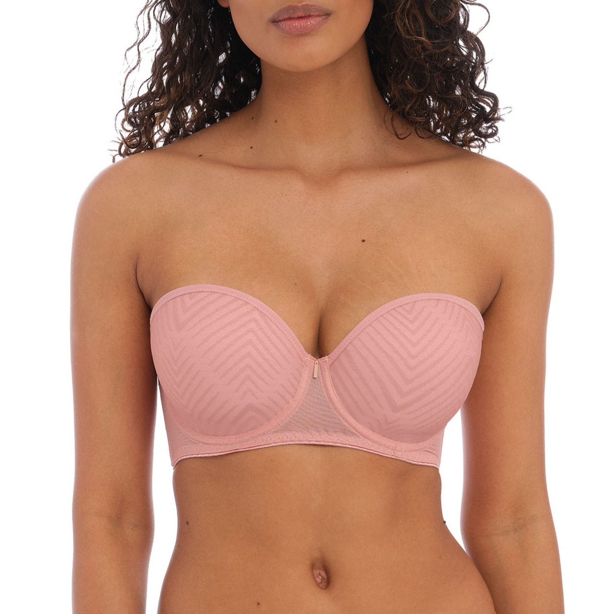 Tailored UW Moulded Strapless In Ash Rose - Freya