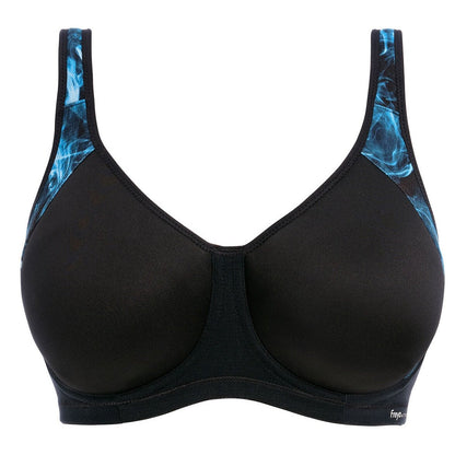 Sonic Underwired Spacer Sports Bra In Galactic - Freya