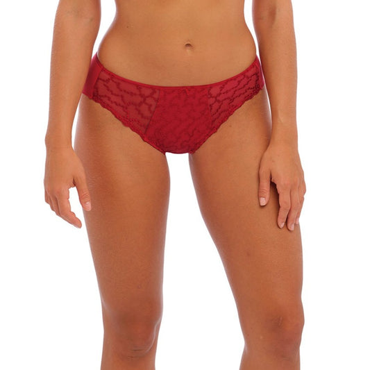 Ana Embroidered Brief In Red - Fantasie
