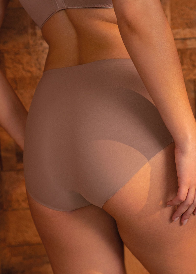 Seamless Smoothease Full Brief In Taupe - Fantasie