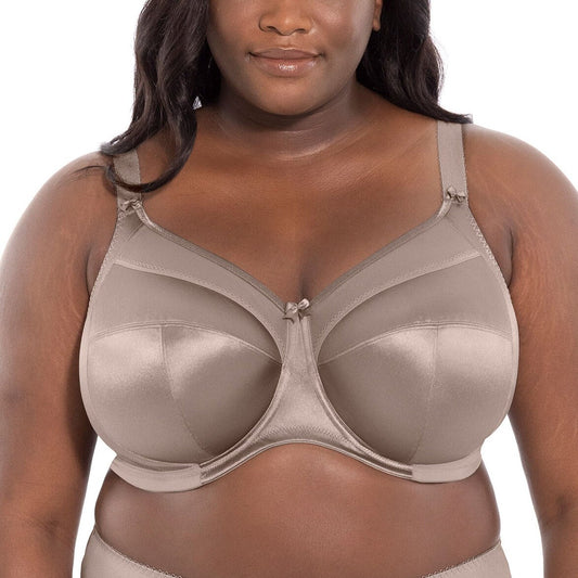 Goddess Women's Plus Size Michelle Underwire Banded Bra, Sand, 38B at   Women's Clothing store