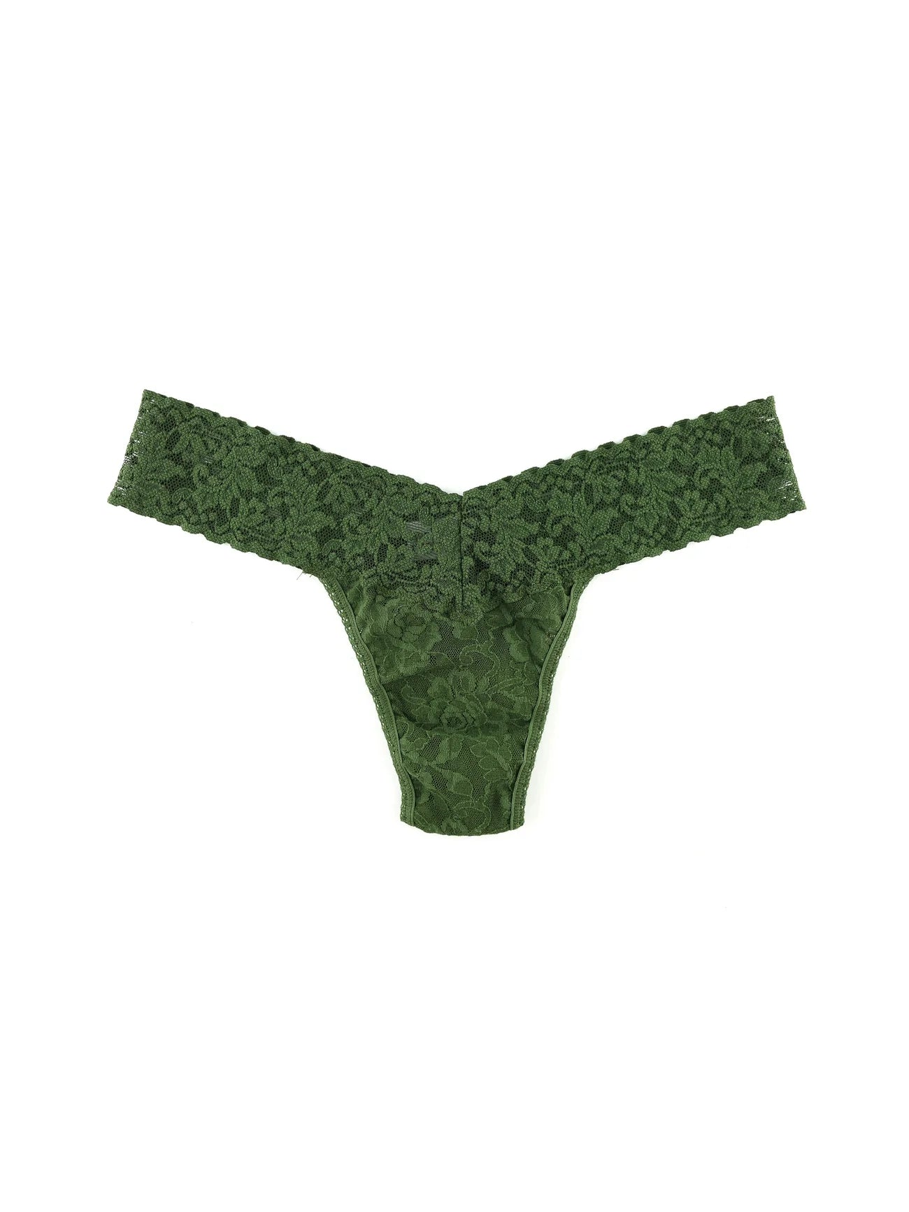 Hanky Panky - Low Rise Thong In Bitter Olive