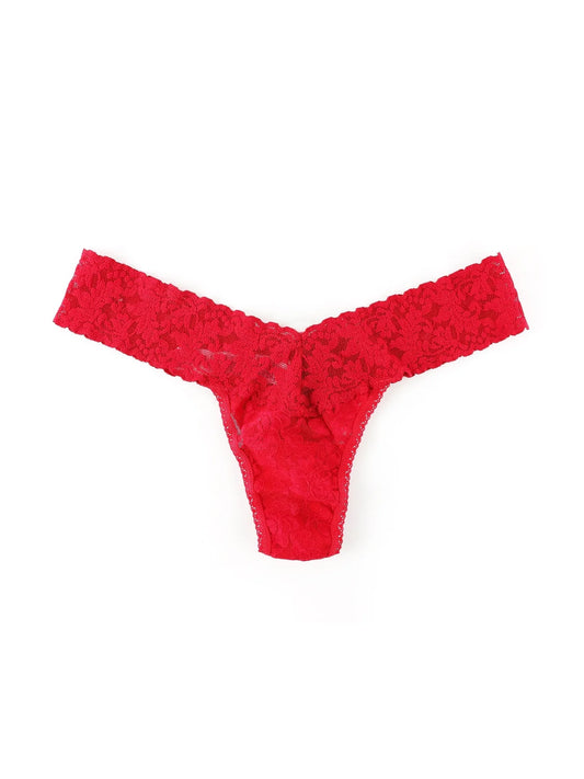 Low Rise Signature Lace Thong - Hanky Panky - BraTopia
