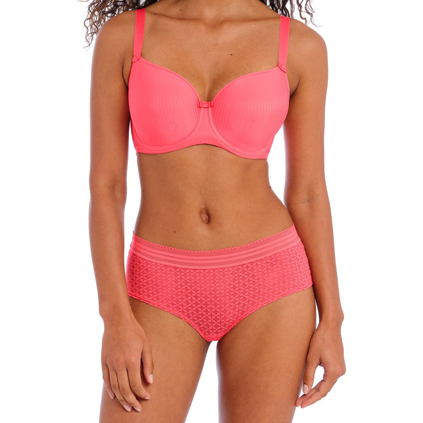 Idol Underwired Moulded Balcony Bra In Sunkissed Coral - Freya