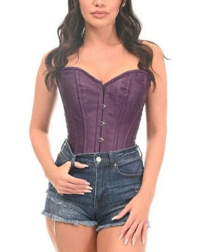 Women Solid Color Lift Up Back Sexy Elastic Corset for Women Lingerie Top