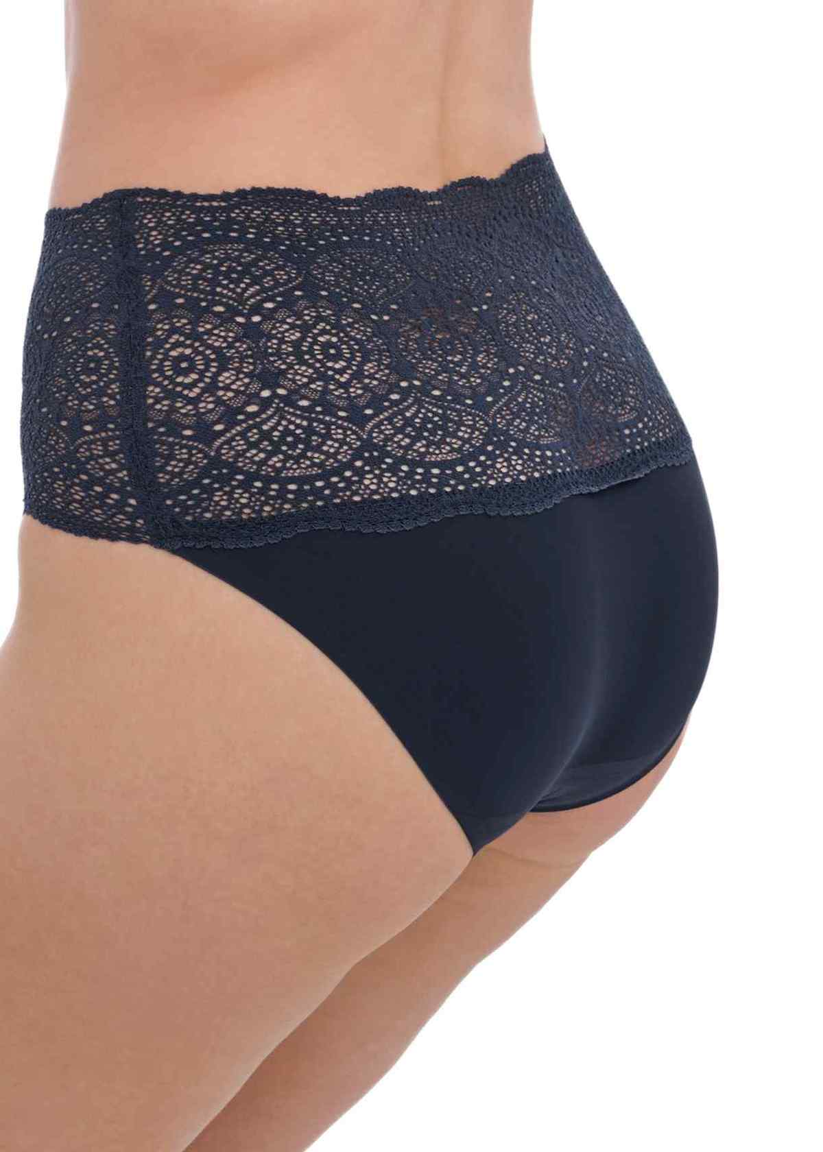 Fantasie Invisible Red Stretch Lace Full Brief Panty 2330 – The