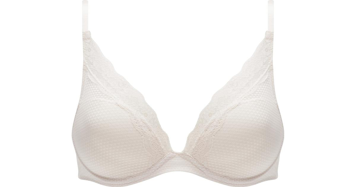 Brooklyn Plunge Bra In Talc - Passionata