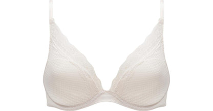 Brooklyn Plunge Bra In Talc - Passionata