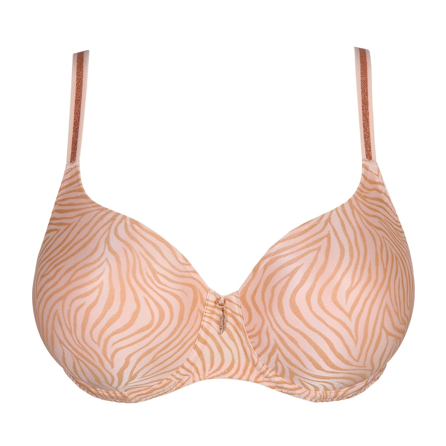 Avellino Padded Heart Shape In Pearl Pink - Prima Donna Twist
