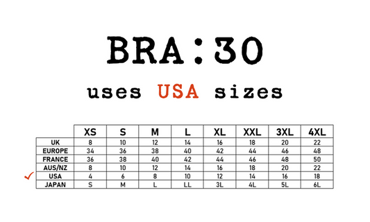 Measurement Guide – BraTopia