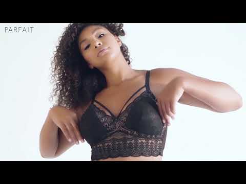 Sheer Lace Bralette Black Bra – Tatiana's Threads