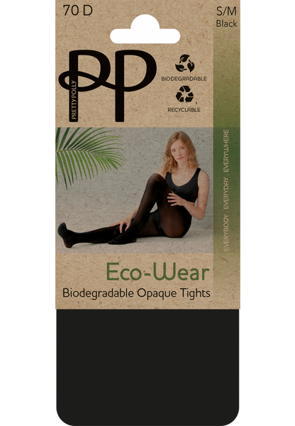 Collants Opaques Eco-Wear 70D Noir - Pretty Polly